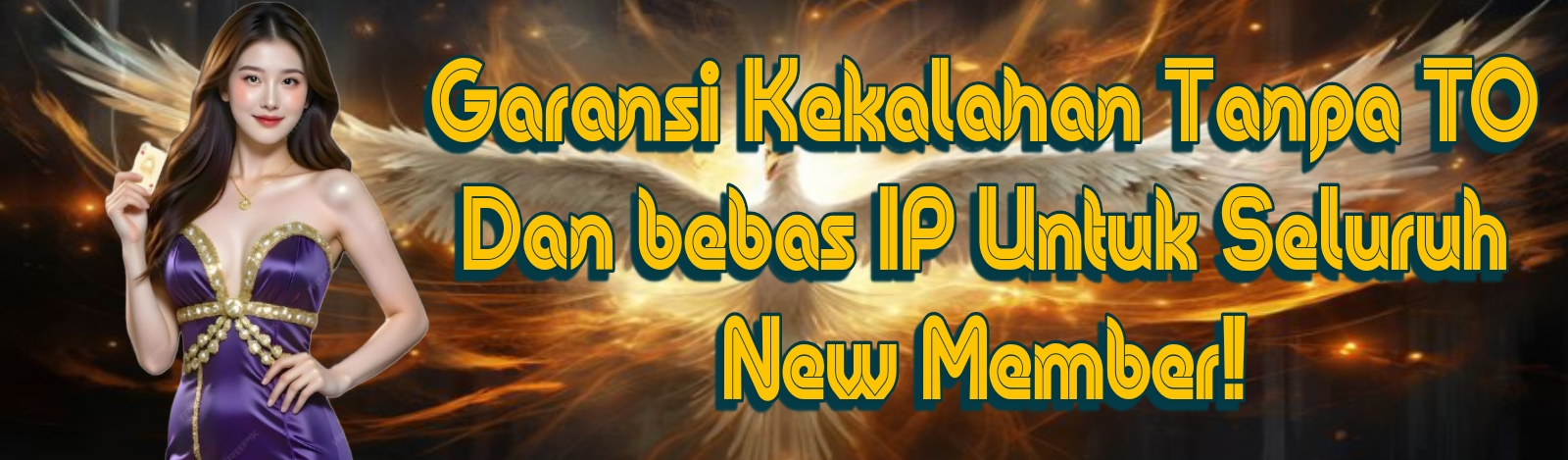 GARANSI KEKALAHAN 100% TANPA TO BEBAS IP